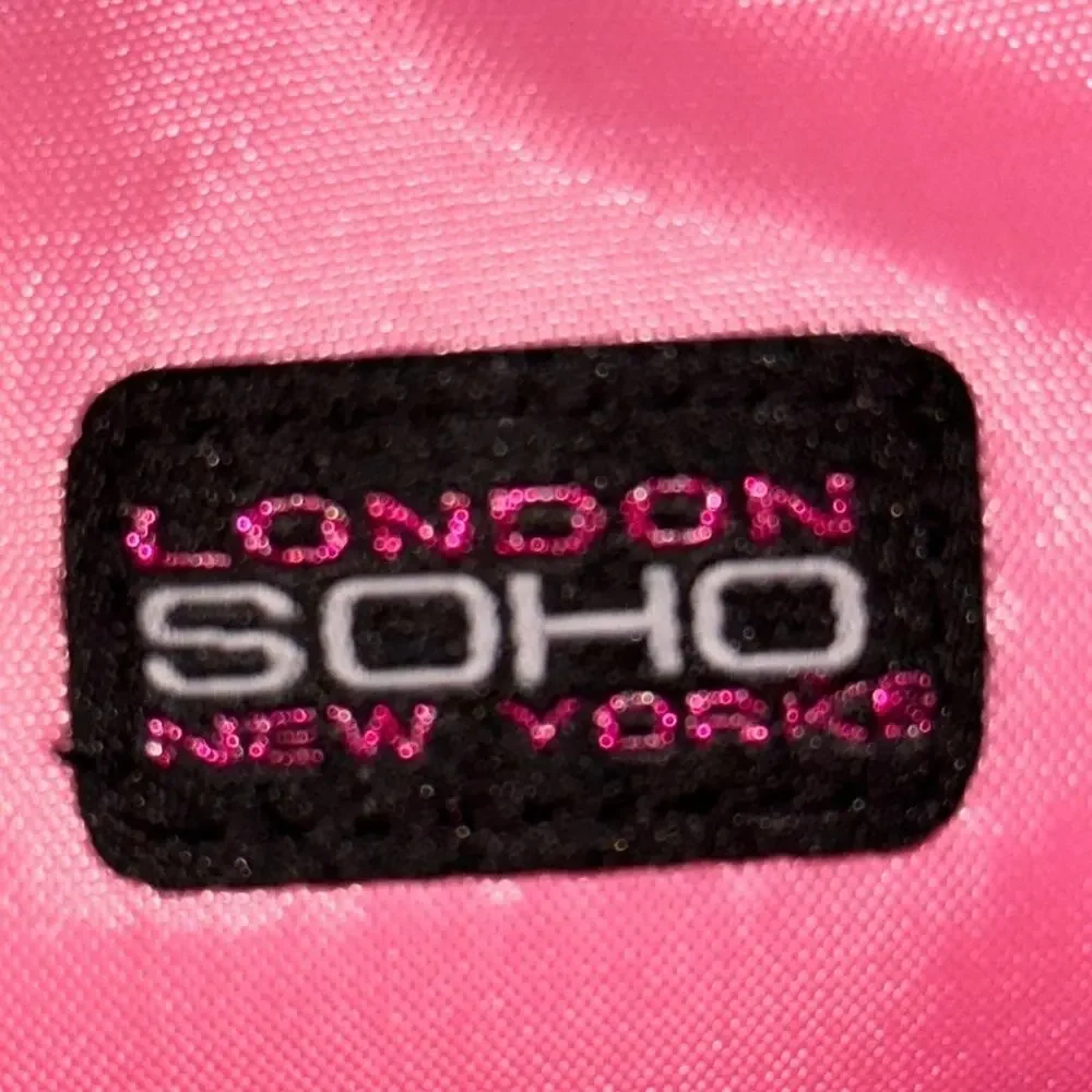 London SOHO New York - Minnie Mouse Cosmetic Bag (Clutch) with Pink Bow